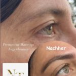 Augenbraun Permanent Make-up Vorher Nacher